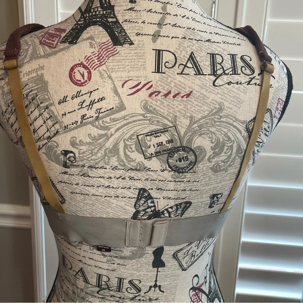 SKIMS Brown Ribbed Bra - Picture 3 of 5